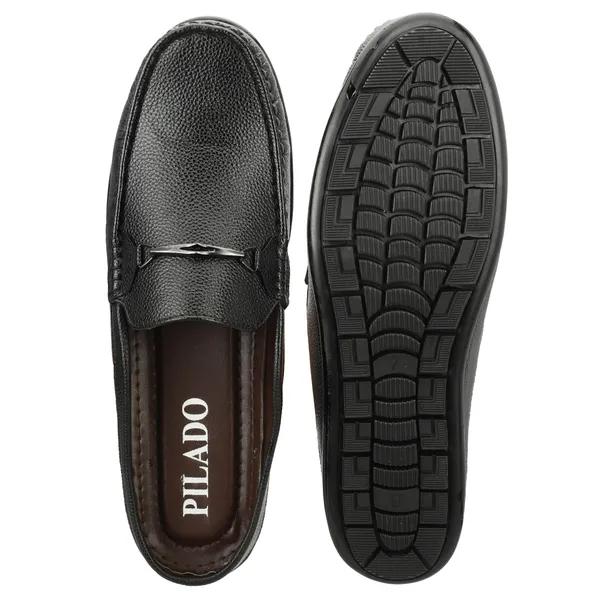 Black_Textured_Slip-On_Loafers_for_Men