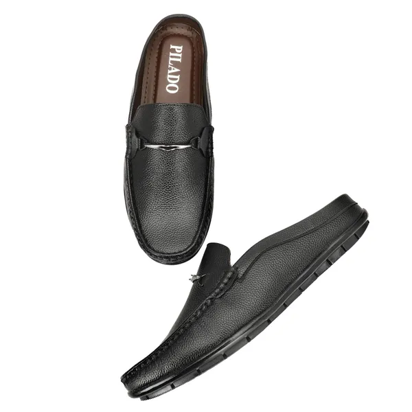Black_Textured_Slip-On_Loafers_for_Men