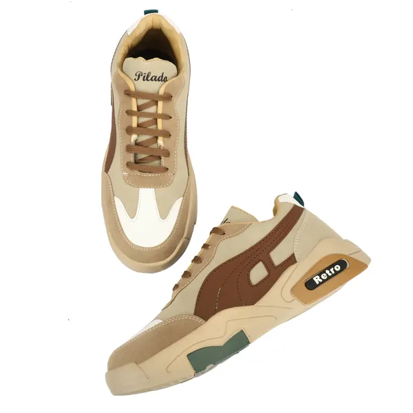Beige_Casual_Lace-Up_Sneakers_for_Men