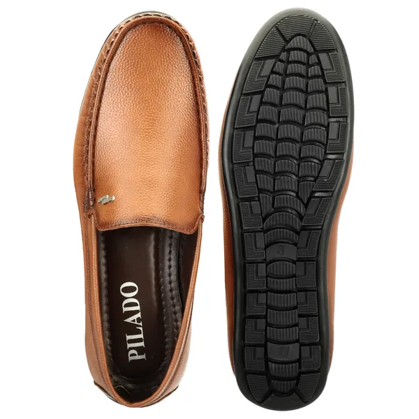 Brown_Textured_Slip-On_Loafers_for_Men