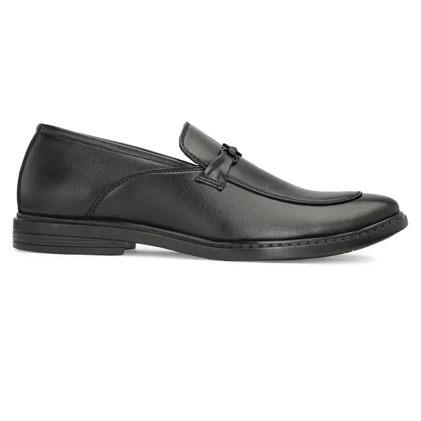 Black_Faux_Leather_Slip-On_Loafers_for_Men
