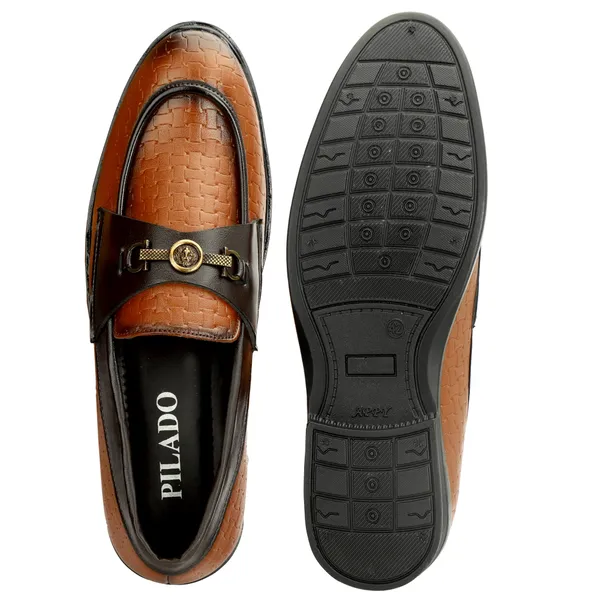 Brown_Textured_Slip-On_Loafers_for_Men