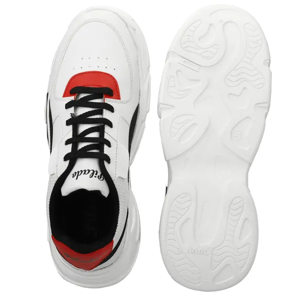 White_Casual_Lace-Up_Sneakers_for_Men