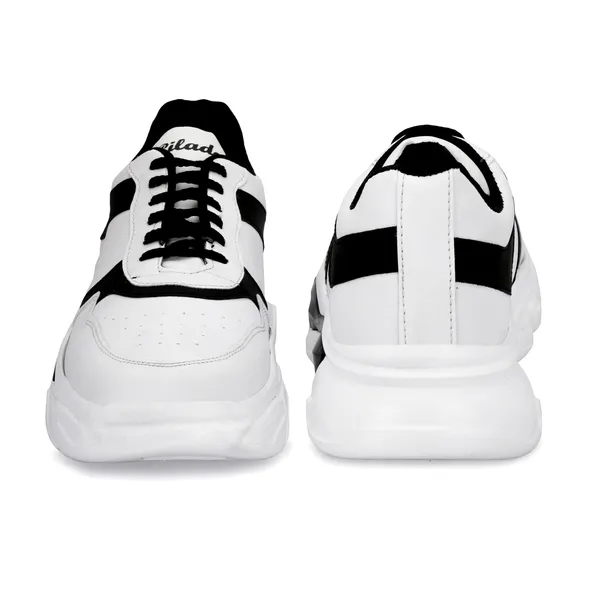 White_Chunky_Lace-Up_Sneakers_for_Unisex