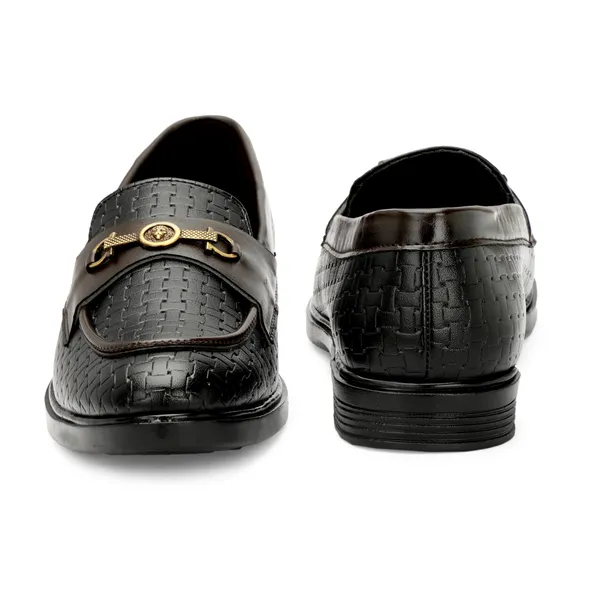 Black_Woven_Pattern_Loafers_for_Men
