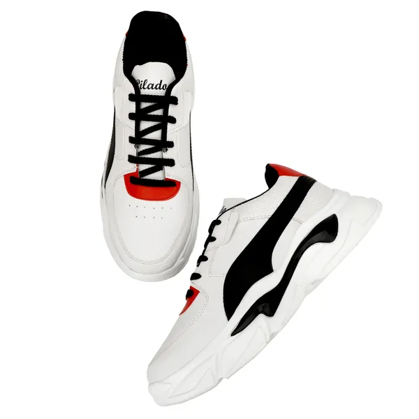 White_Casual_Lace-Up_Sneakers_for_Men