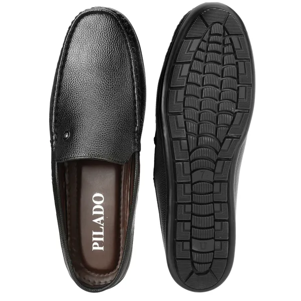 Black_Textured_Slip-On_Loafers_for_Men