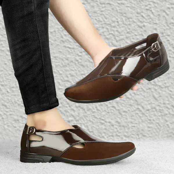 Brown_Patent_Monk_Strap_Formal_Shoes_for_Men