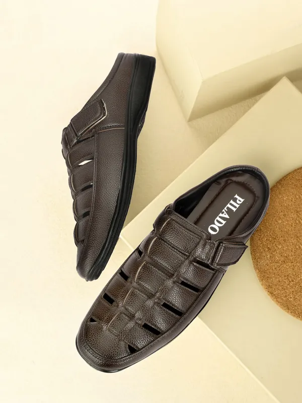 Brown_Synthetic_Leather_Slip-On_Sandals_for_Men