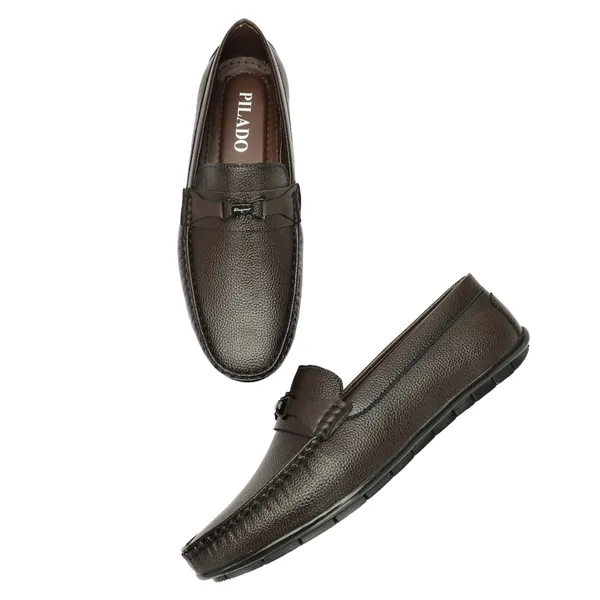 Brown_Textured_Slip-On_Loafers_for_Men