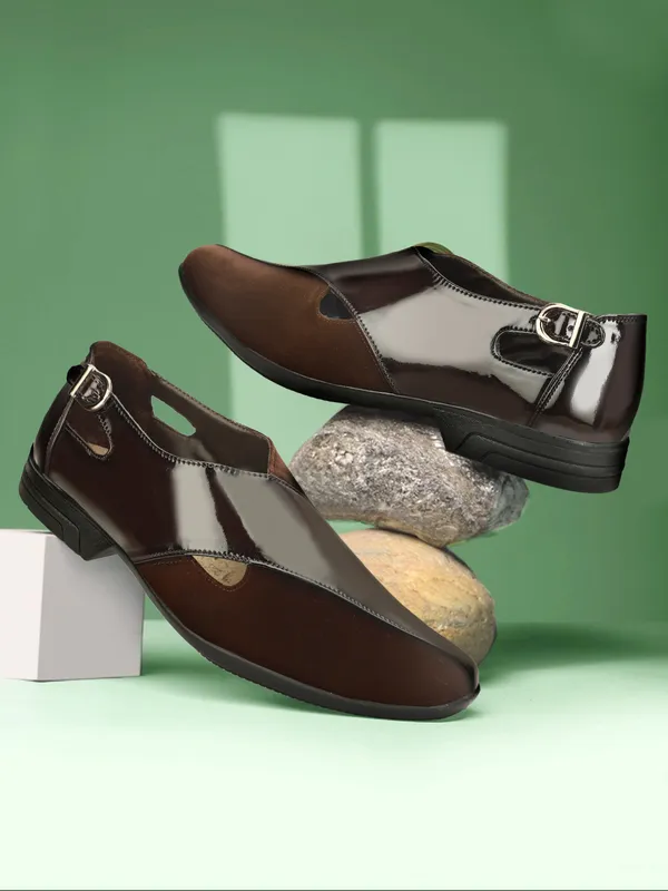 Brown_Patent_Monk_Strap_Formal_Shoes_for_Men