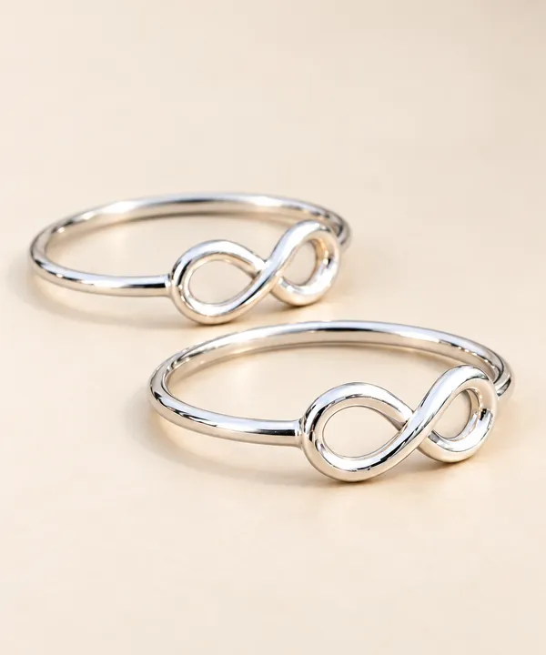 Silver_Infinity_Motif_Bangle_Set_For_Girls