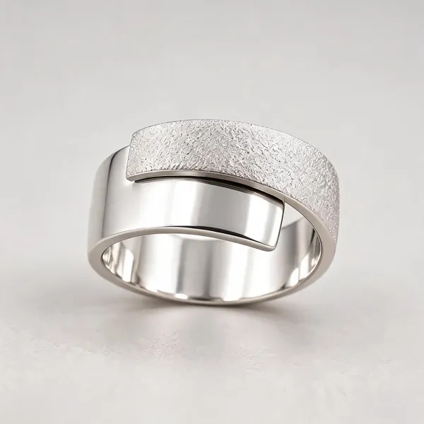Silver_Textured_Broad_Band_Ring_For_Girls