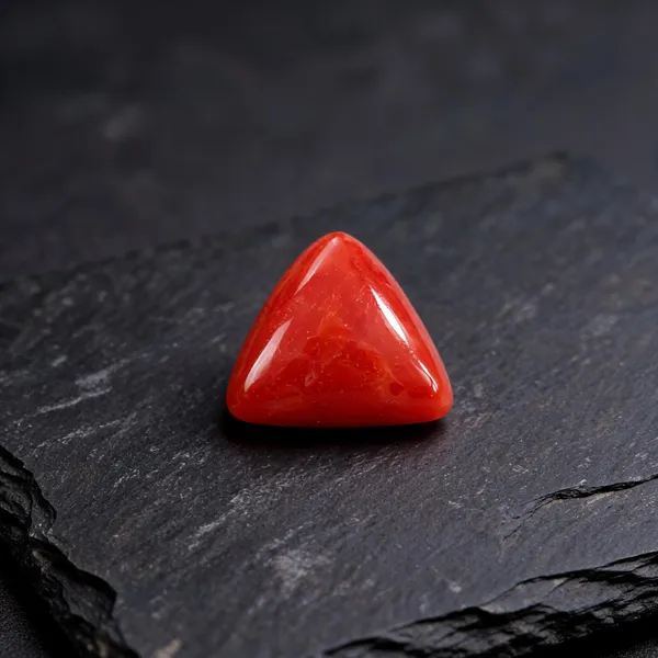 Red_Natural_Triangular_Coral_Gemstone_For_Unisex
