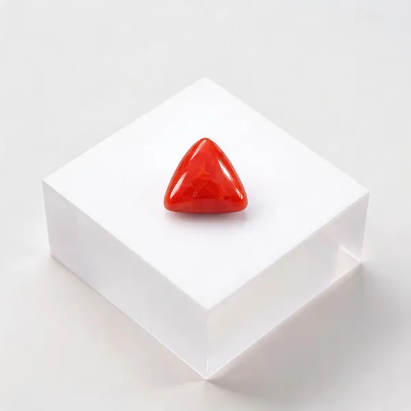 Red_Natural_Triangular_Coral_Gemstone_For_Unisex