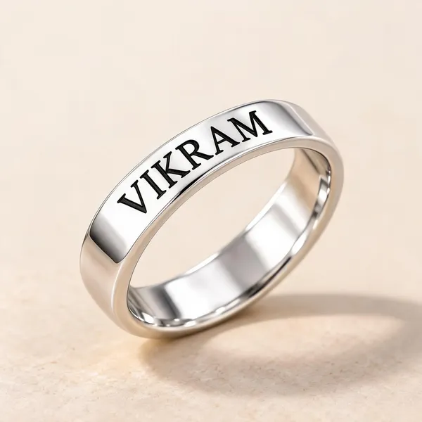 Silver_Engraved_Name_Personalised_Band_Ring_For_Unisex