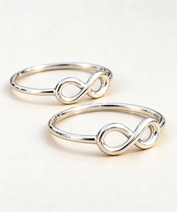Silver_Infinity_Motif_Bangle_Set_For_Girls
