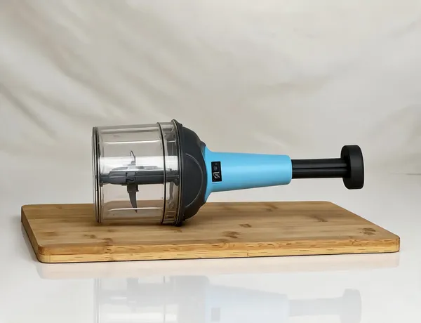 Plastic_Blue_Manual_Vegetable_Chopper