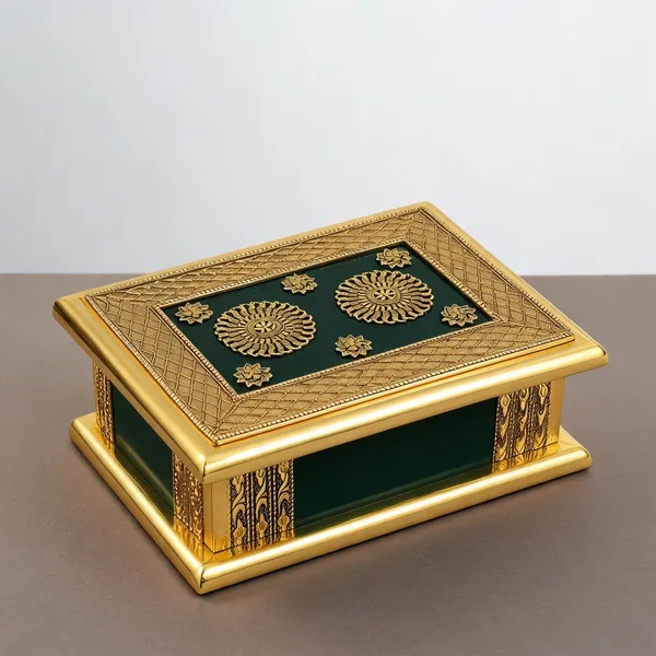 Metal_Traditional_Floral_Motif_Gold-Tone_Decorative_Storage_Box