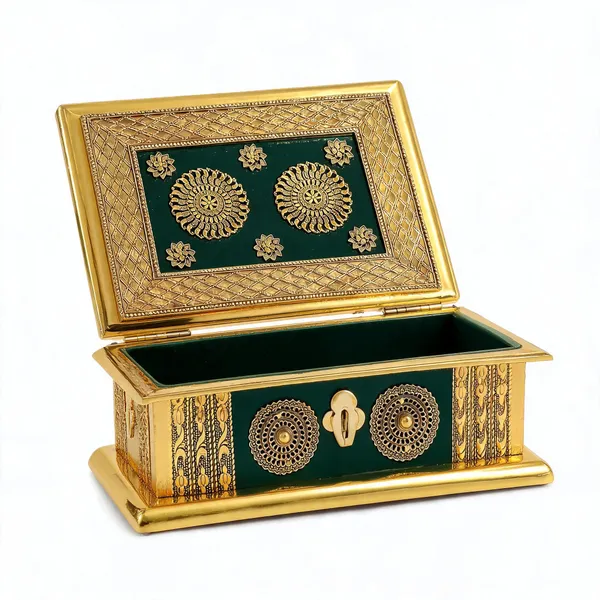 Metal_Traditional_Floral_Motif_Gold-Tone_Decorative_Storage_Box