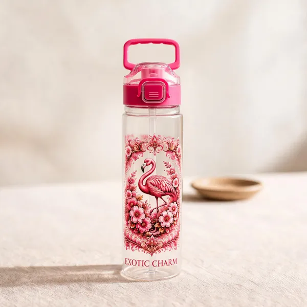 Plastic_Flamingo_Floral_Print_Water_Bottle