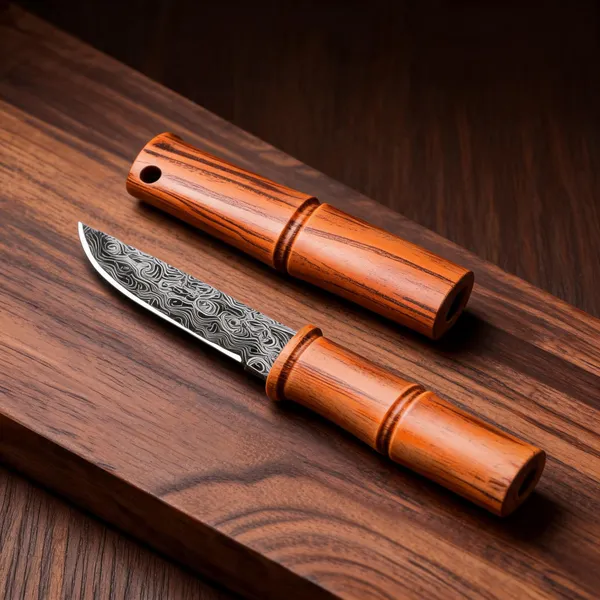 Wood_Handle_Curved_Blade_Utility_Knife_With_Sheath