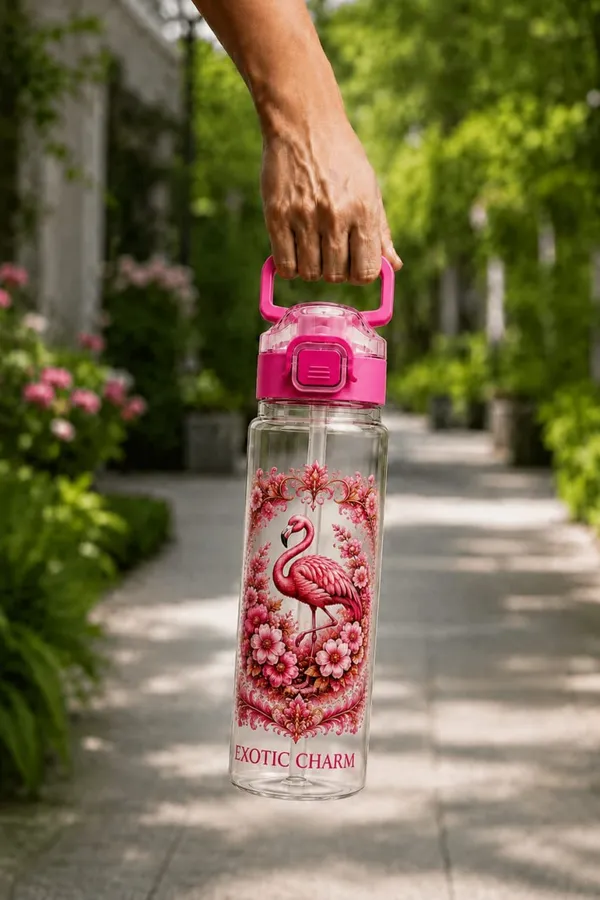 Plastic_Flamingo_Floral_Print_Water_Bottle