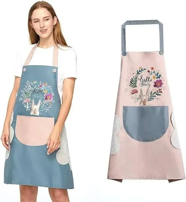 Fabric_Floral_Rabbit_Print_Kitchen_Apron