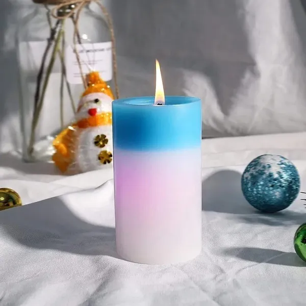 Wax_Decorative_Blue_Pink_Gradient_Pillar_Candle