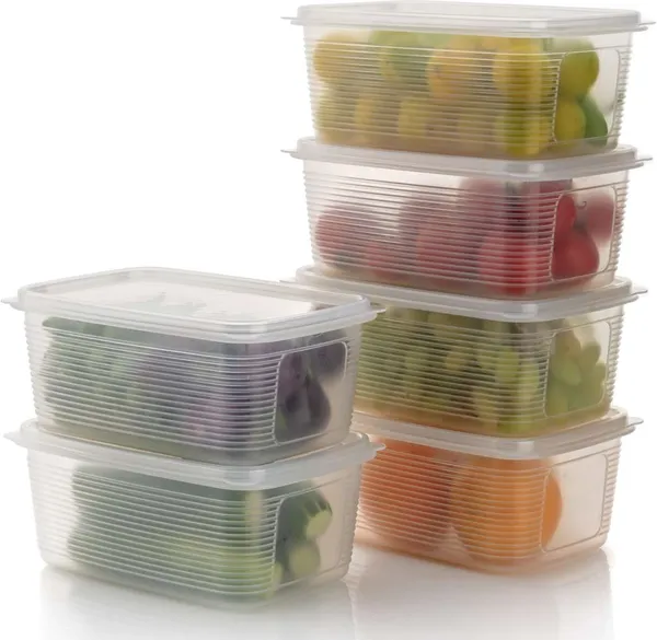 Plastic_Transparent_Stackable_Food_Storage_Container_Set