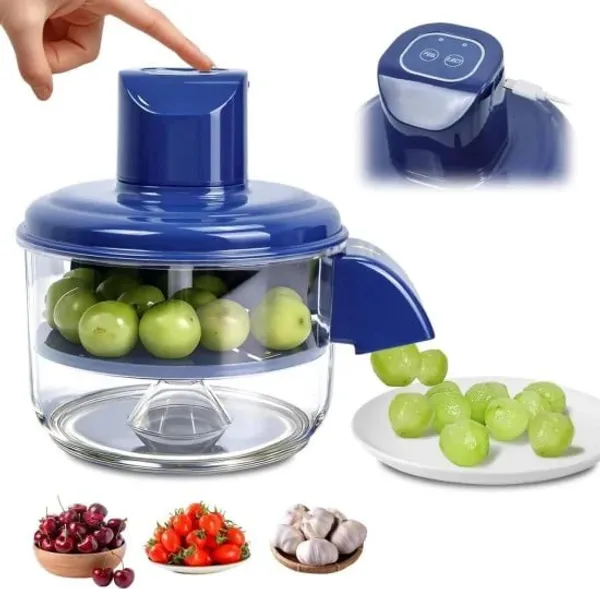 Plastic_Blue_Push_Button_Food_Chopper_With_Transparent_Bowl