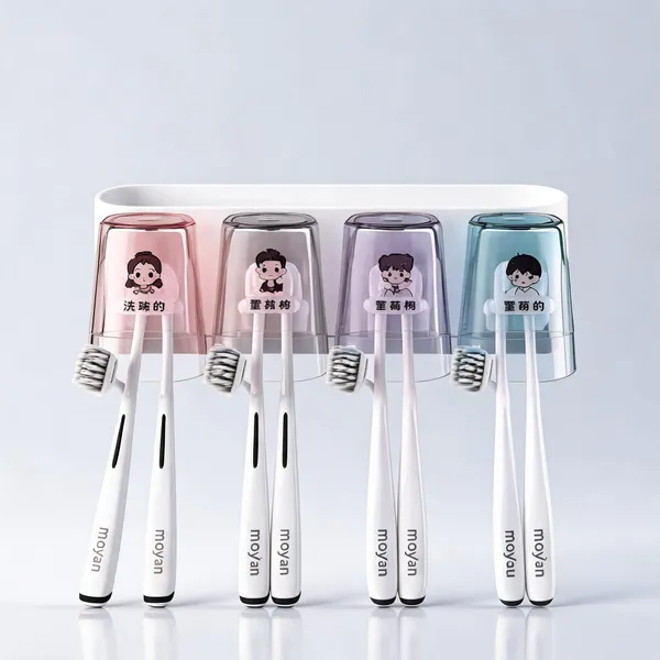 Multicolor_Cartoon_Toothbrush_Set_With_Holder_For_Kids
