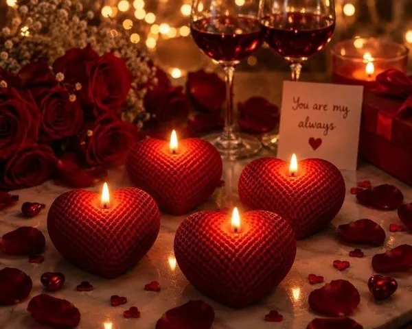Wax_Romantic_Heart_Shaped_Candle_Set