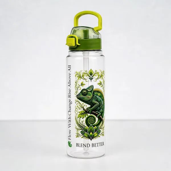 Plastic_Chameleon_Botanical_Print_Motivational_Water_Bottle