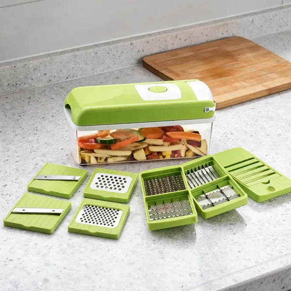 Plastic_Stainless_Steel_Multi_Blade_Vegetable_Slicer_Set