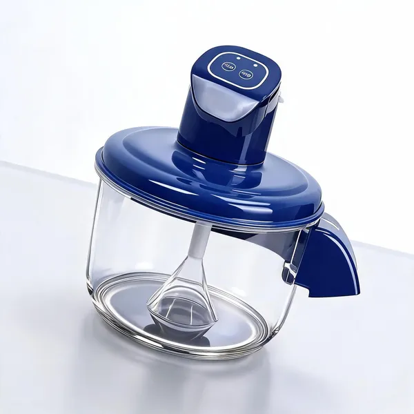 Plastic_Blue_Push_Button_Food_Chopper_With_Transparent_Bowl