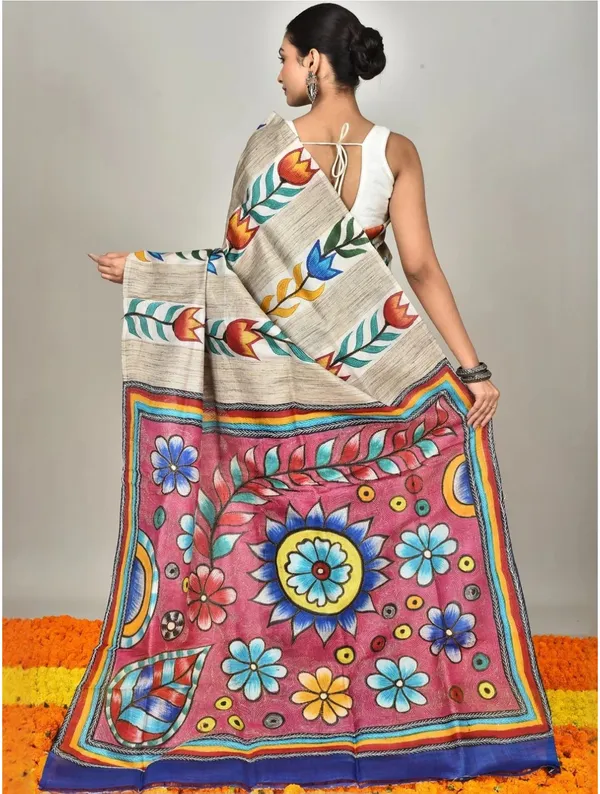 Beige_Printed_Saree_for_Women