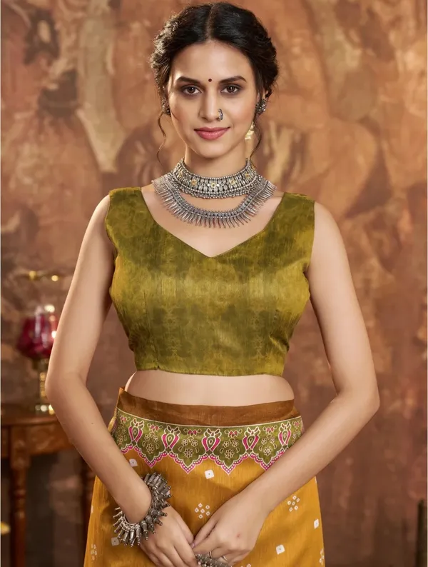 Mustard_Printed_Saree_for_Women