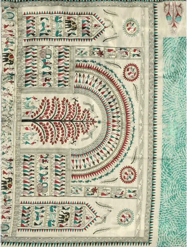Green_Printed_Saree_for_Women