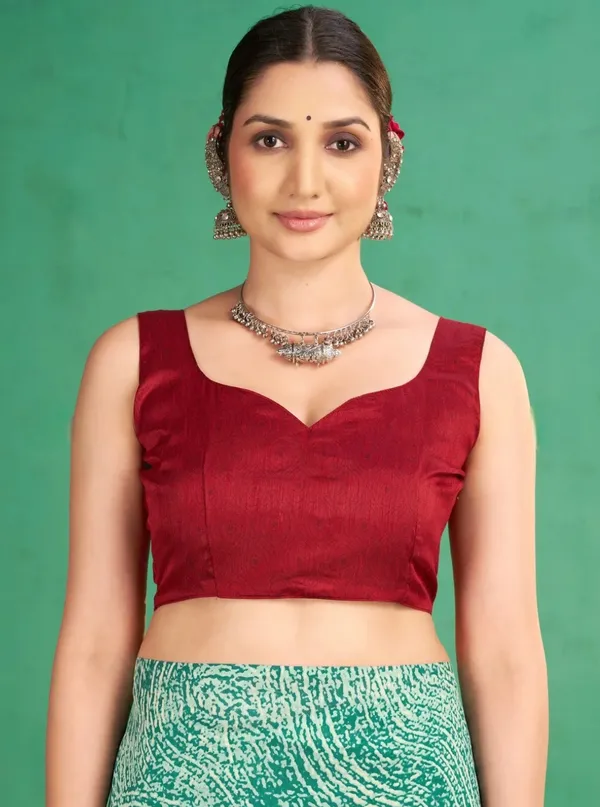 Green_Printed_Saree_for_Women