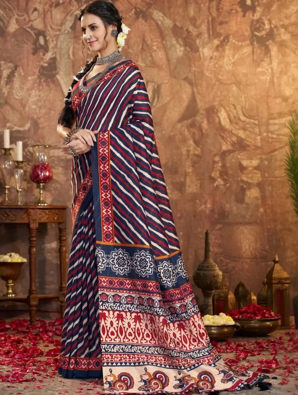 Multicolor_Printed_Saree_for_Women
