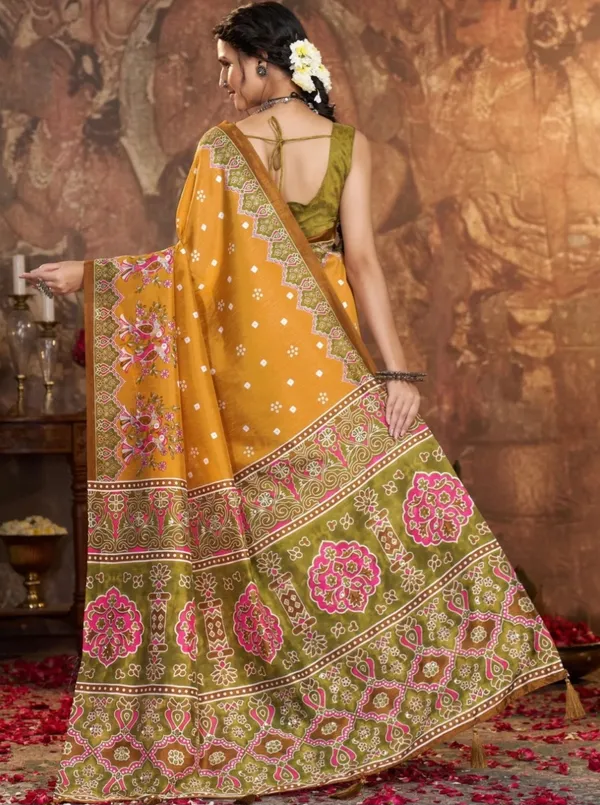 Mustard_Printed_Saree_for_Women