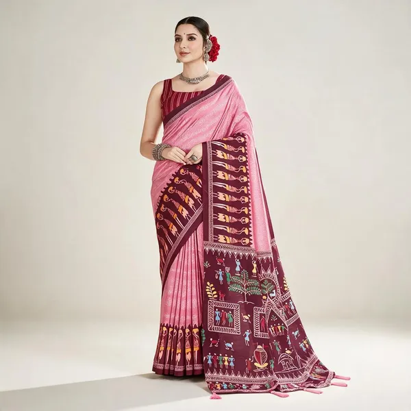 Pink_Printed_Saree_for_Women