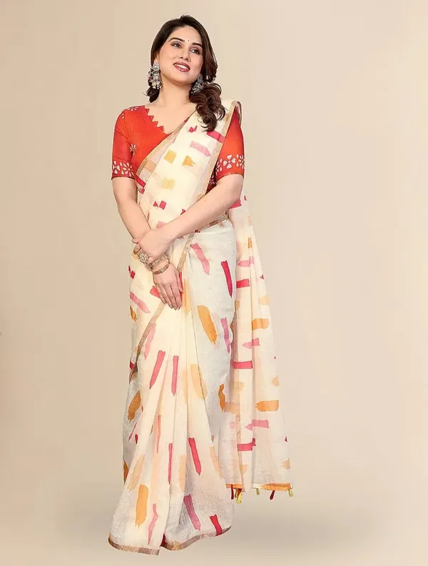 Ivory_Cotton_Abstract_Print_Saree_for_Women