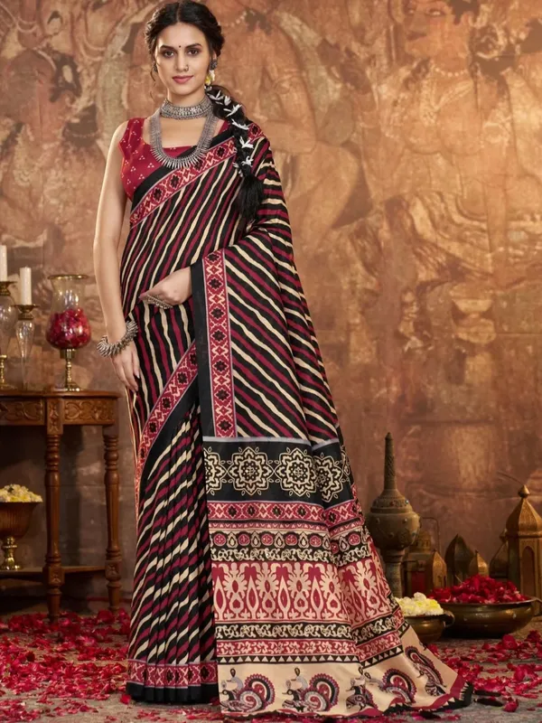 Black_Printed_Saree_for_Women