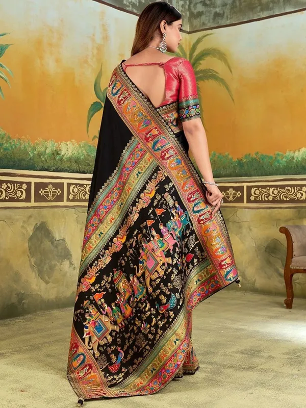 Black_Printed_Saree_for_Women
