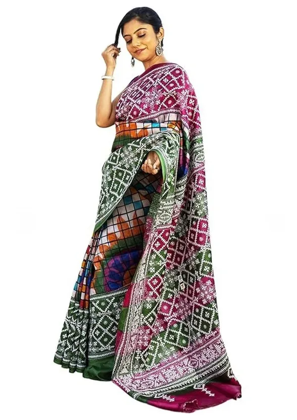 Multicolor_Geometric_Print_Saree_for_Women