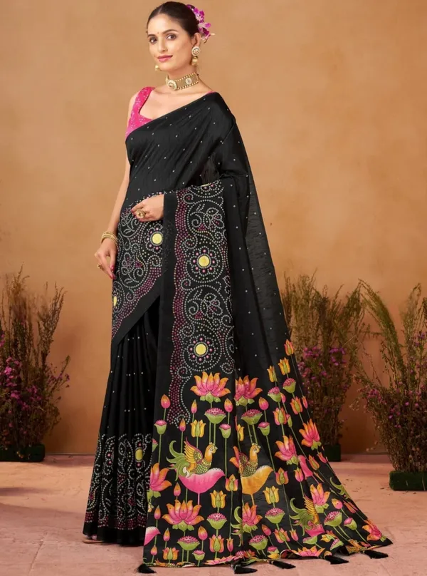 Black_Printed_Saree_for_Women