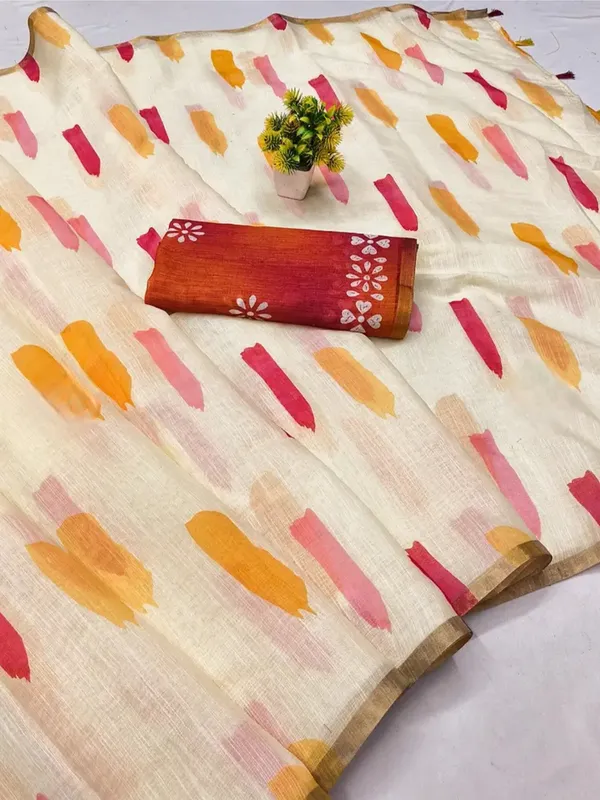 Ivory_Cotton_Abstract_Print_Saree_for_Women