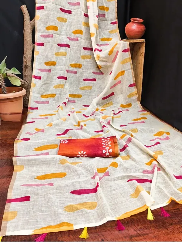 Ivory_Cotton_Abstract_Print_Saree_for_Women